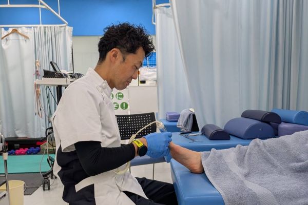 爪まわりの専用クリーニングのイメージ